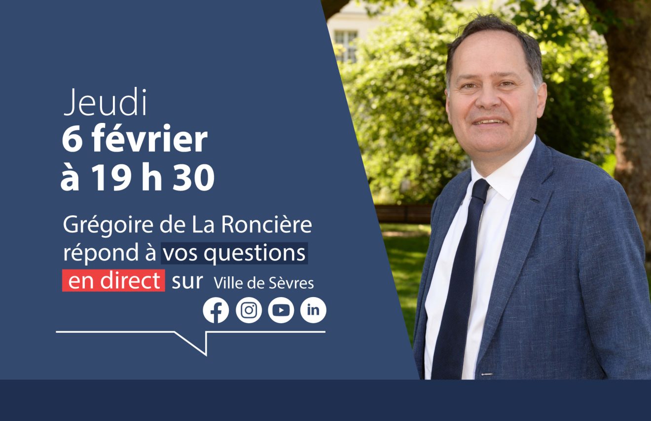Facebook live avec le maire