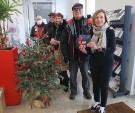 Distribution des chocolats de Noël