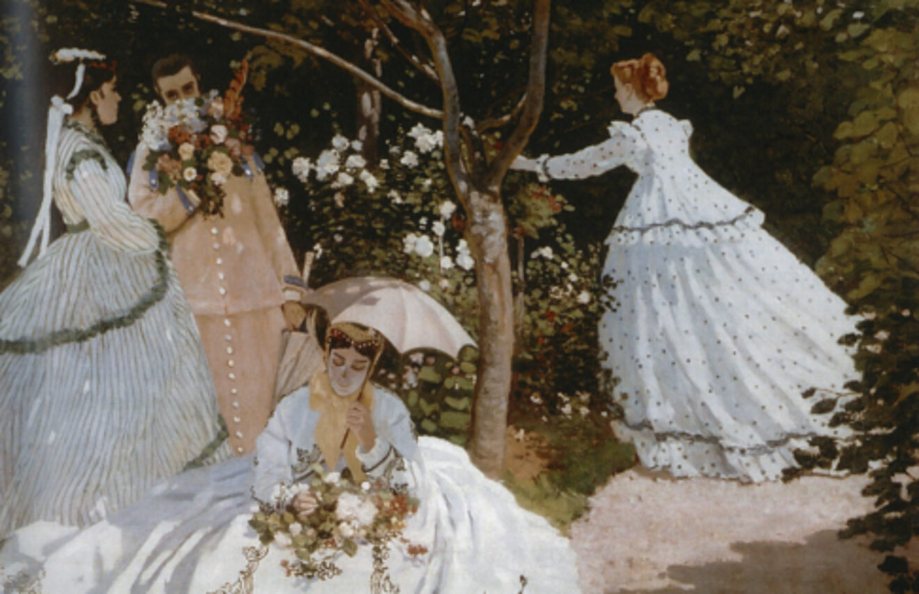 Le peintre Claude Monet à Sèvres