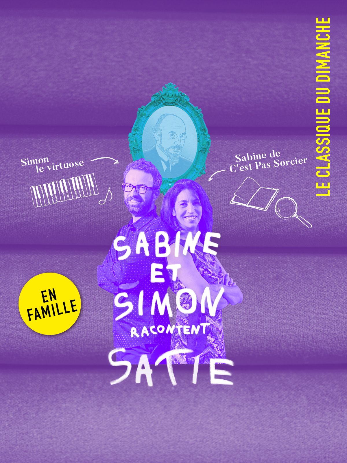 La Seine musicale vous offre 20 places pour assister au concert ＂Sabine et Simon racontent Sati＂