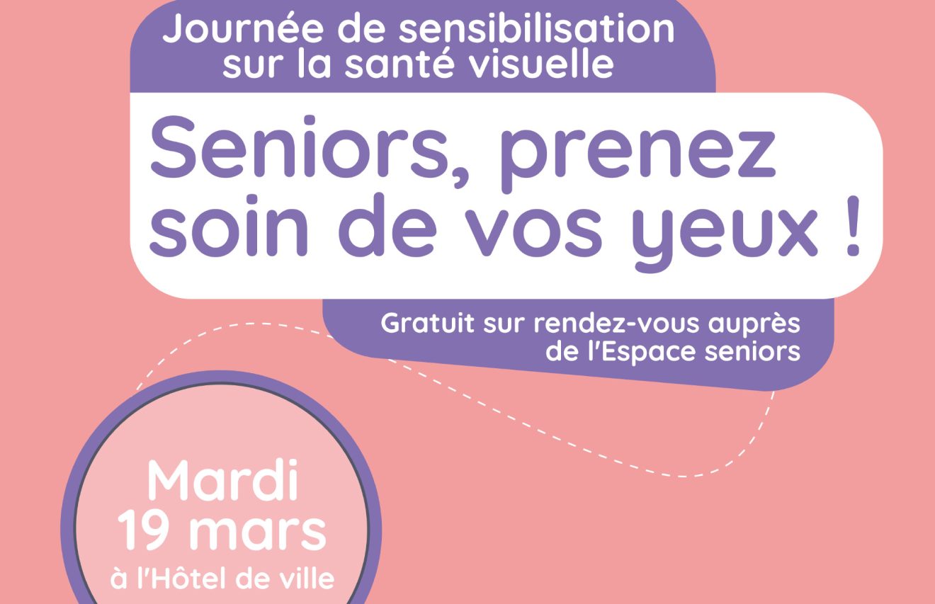 Seniors, prenez soin de votre vue
