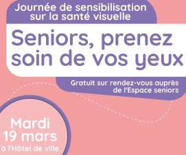 Seniors, prenez soin de votre vue