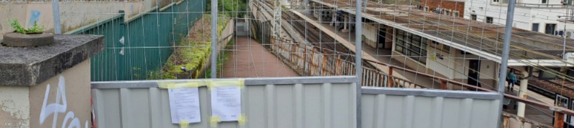 Déviation piétonne pour les usagers de la gare Sèvres Rive gauche