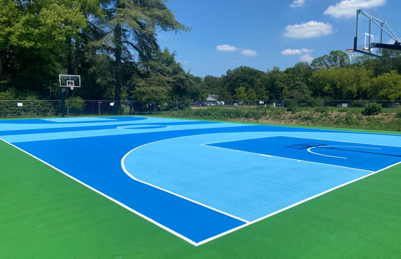 Deux nouveaux terrains de basket en 3x3 au stade Marcel-Bec