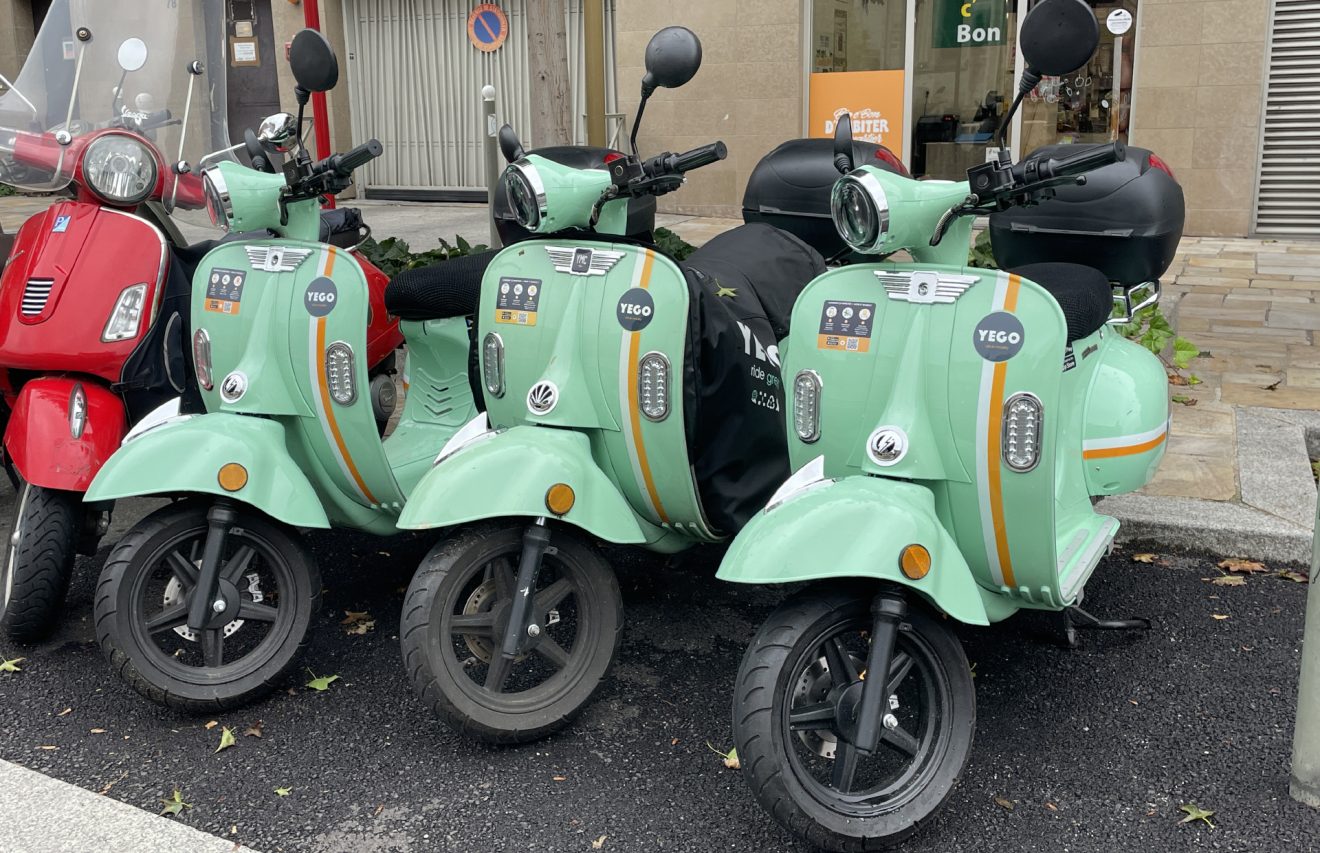 Yego, nouvel opérateur de scooters en libre-service