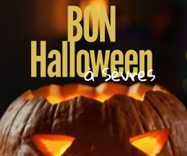 Halloween chez les commerçants de Sèvres