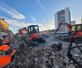 Le café-tabac de la mairie est démoli