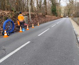 Le réseau fibré communal raccorde les équipements de la ville