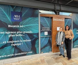 Leslie pour Diagonale et  Appartements & Maisons : les enseignes échangent leurs locaux