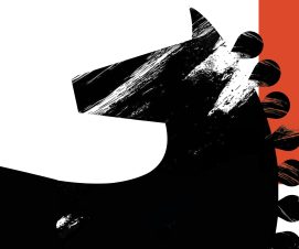 Le cheval vigoureux au seuil du printemps