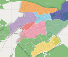Les quartiers de Sèvres